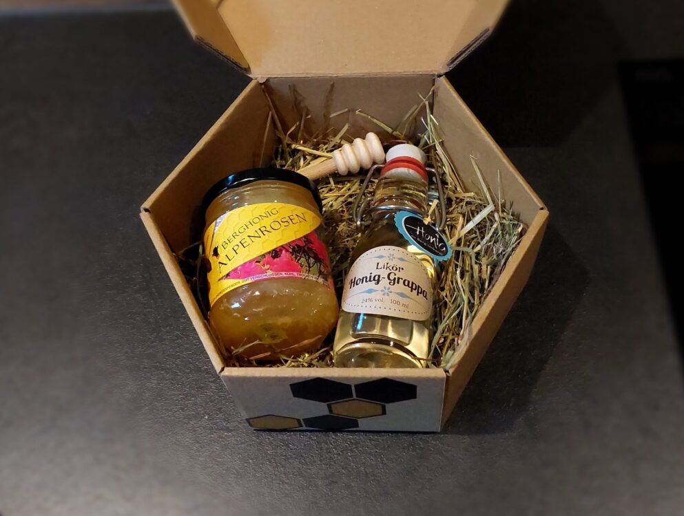 Bienenwaben Geschenksbox